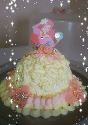 アリエル☆ドールケーキ-レシピのメイン写真