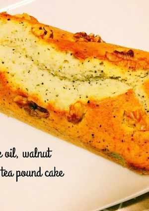 ボーソー米油☆胡桃と紅茶のパウンドケーキ-レシピのメイン写真