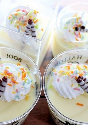 濃厚ホワイトチョコレートミルクプリン-レシピのメイン写真