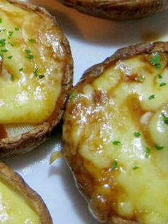秋だ!椎茸のチーズ焼き!!-レシピのメイン写真