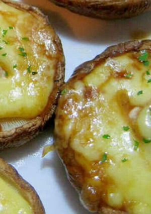 秋だ!椎茸のチーズ焼き!!-レシピのメイン写真