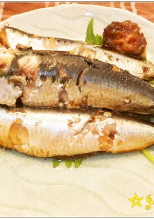 ご飯が進むイワシの梅・生姜煮★保存食-レシピのメイン写真