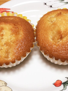 りんごのカップケーキ(HMで簡単に)-レシピのメイン写真