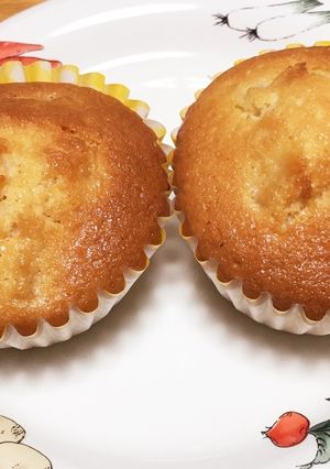 りんごのカップケーキ（HMで簡単に）-レシピのメイン写真