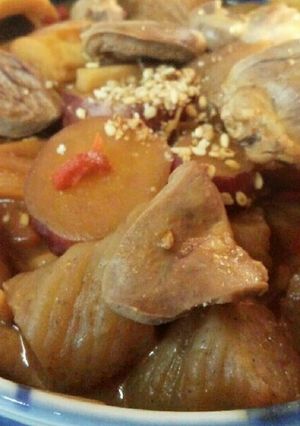 鶏心臓味噌煮（血管ダイエット1179）-レシピのメイン写真