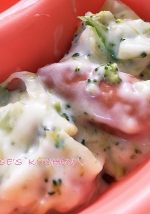 離乳食完了期❁ウインナーと野菜のクリーム-レシピのメイン写真