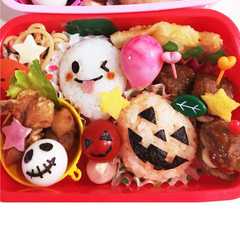 รูปของ ハロウィン キャラ弁 覚書