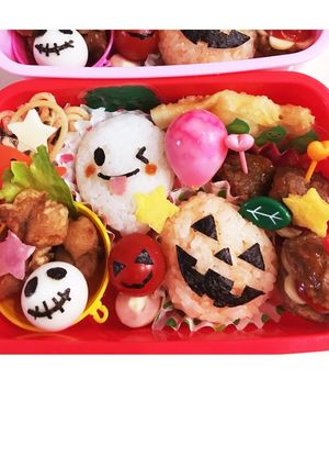 ハロウィン キャラ弁 覚書-レシピのメイン写真