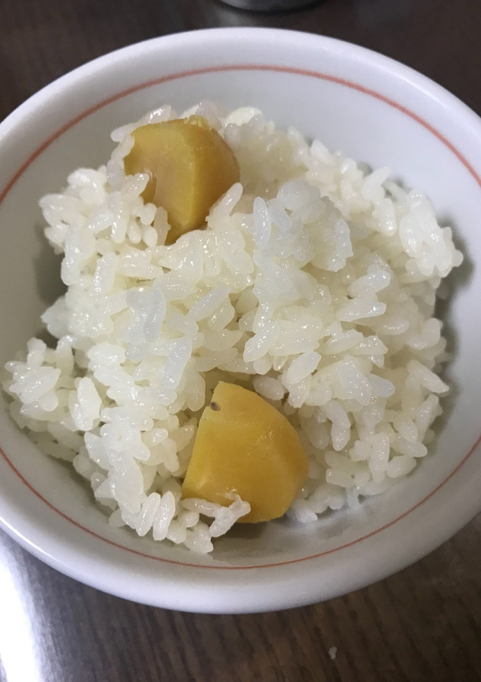 栗の甘露煮で、簡単栗御飯-レシピのメイン写真