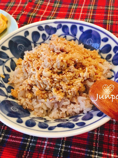 レンジで簡単!しっとり鶏そぼろ☆-レシピのメイン写真