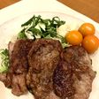 ワインで本格的に!トンテキ