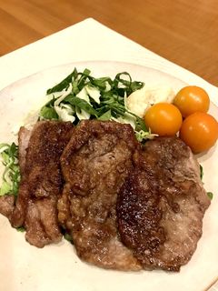 ワインで本格的に!トンテキ-レシピのメイン写真