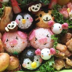 รูปของ 動物キャラ弁 ②