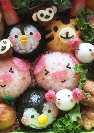 動物キャラ弁 ②-レシピのメイン写真