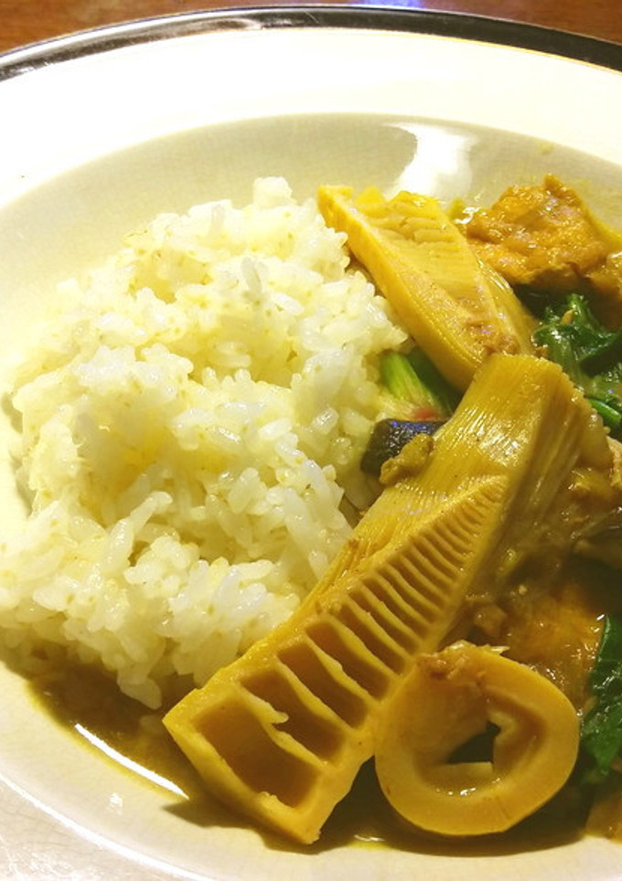新蕎麦の蕎麦湯のリメイク　和風カレー-レシピのメイン写真