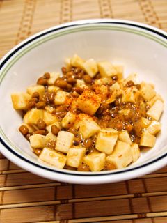 納豆と長いものネバネバサラダ♪-レシピのメイン写真