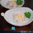 蓮根とガリ(生姜の甘酢漬け)の酢の物