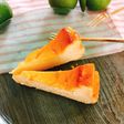 【かぼす香る ふんわりチーズケーキ】