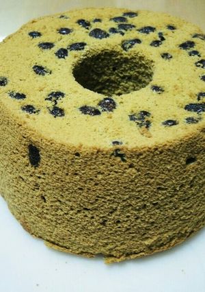 宇治金時シフォン(甘納豆バージョン)-レシピのメイン写真