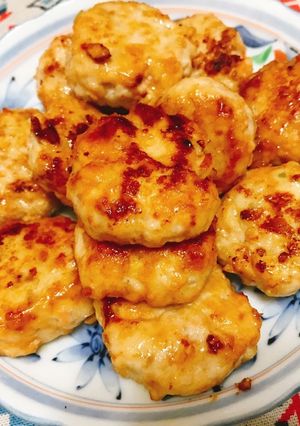 お子様やみつき！絶品簡単☆甘だれつくね☆-レシピのメイン写真