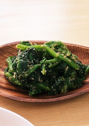 簡単！ほうれん草の胡麻和え-レシピのメイン写真