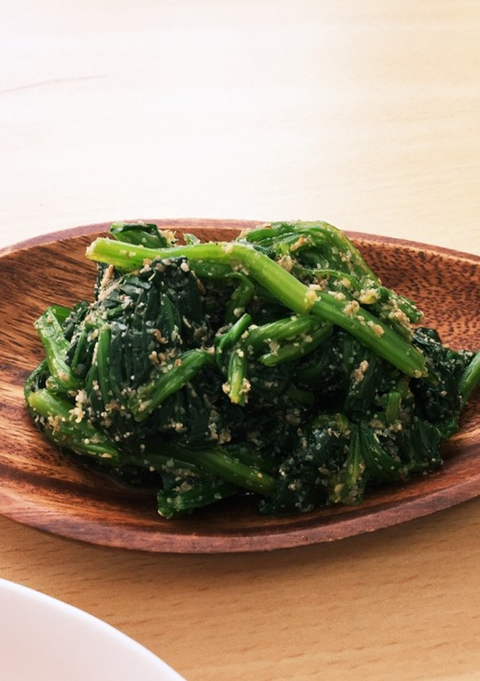 簡単！ほうれん草の胡麻和え-レシピのメイン写真