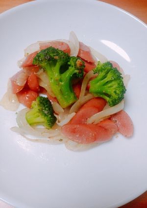 ウインナーと野菜のチーズ風味炒め☆-レシピのメイン写真