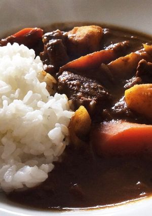 ルウから作る本格ビーフカレー-レシピのメイン写真