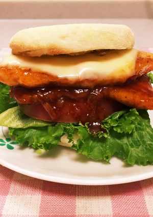 塩パンガシウスバーガーbyイオン久御山-レシピのメイン写真