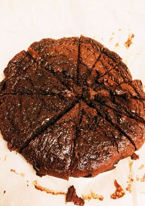 チョコレート生クリーム不要ガトーショコラ-レシピのメイン写真