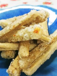 おつまみに食べ過ぎ注意!!ゴボウの唐揚げ-レシピのメイン写真
