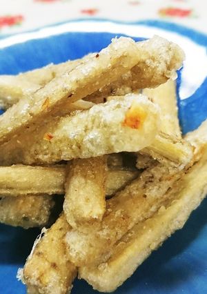 おつまみに食べ過ぎ注意!!ゴボウの唐揚げ-レシピのメイン写真