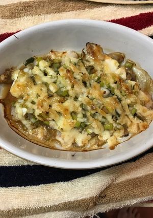 シーフードミックスのネギマヨ焼き-レシピのメイン写真