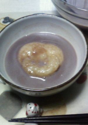 豆乳おしるこ-レシピのメイン写真