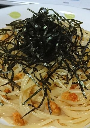 和風うにスパゲッティ♪-レシピのメイン写真