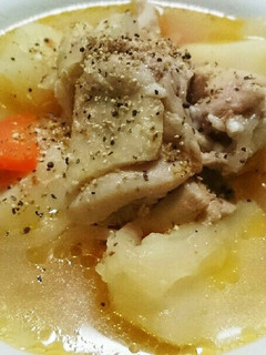 じゃがいもとトマト塩麹チキンのスープ煮-レシピのメイン写真