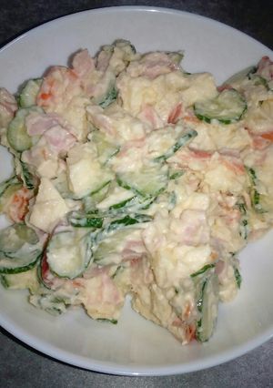 野菜いっぱいのポテトサラダ♥-レシピのメイン写真