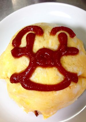 フライパン1つでアンパンマンオムライス-レシピのメイン写真