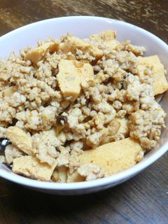 鶏肉と高野豆腐の炒め煮-レシピのメイン写真