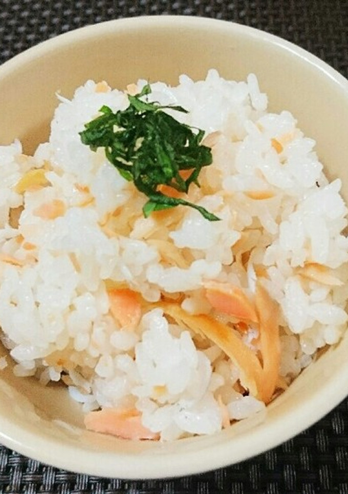 鮭としらすの簡単ご飯-レシピのメイン写真