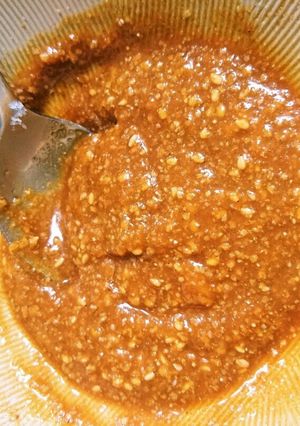 我が家のゴマ味噌だれ-レシピのメイン写真