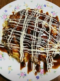 玉ねぎでお好み焼き〜!-レシピのメイン写真