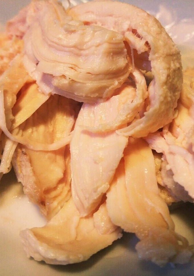 鶏のむね肉しっとり-レシピのメイン写真