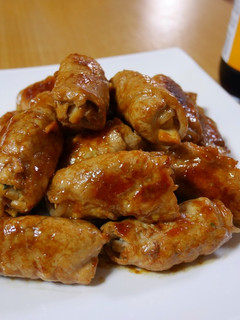 ポン酢と梅しそエリンギ肉巻き-レシピのメイン写真