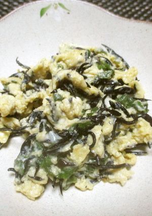 お弁当に！ひじきと大葉の炒り卵-レシピのメイン写真
