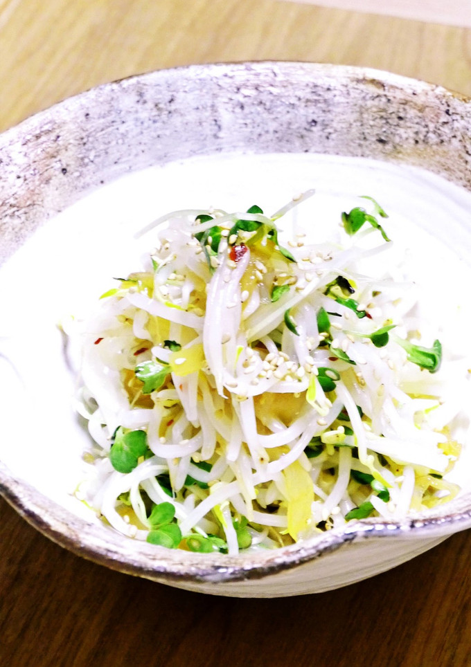 もやしと中華クラゲの和え物-レシピのメイン写真