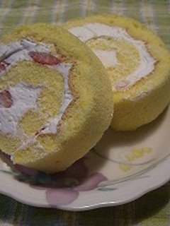 ふんわりシフォンでリッチなロールケーキ-レシピのメイン写真