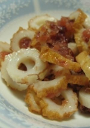 ちくわの梅肉和え-レシピのメイン写真