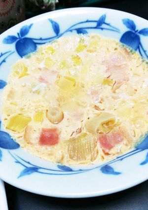 後一品に　卵一個でコンソメ茶碗蒸し-レシピのメイン写真