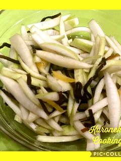 大根の皮のお漬物☆-レシピのメイン写真